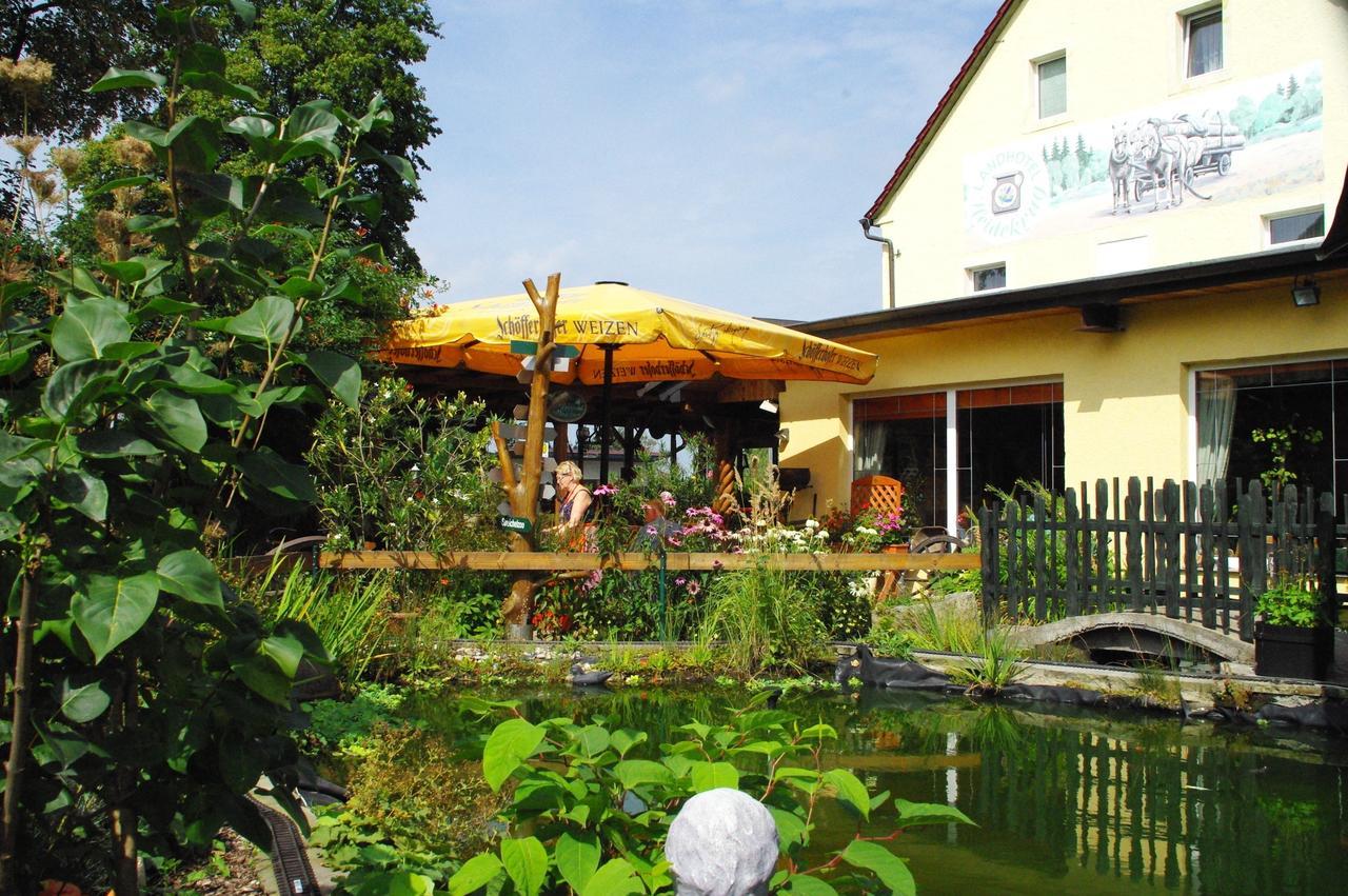 Landhotel Heidekrug Dohma Esterno foto