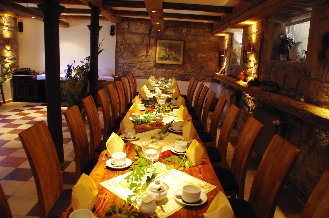 Landhotel Heidekrug Dohma Esterno foto