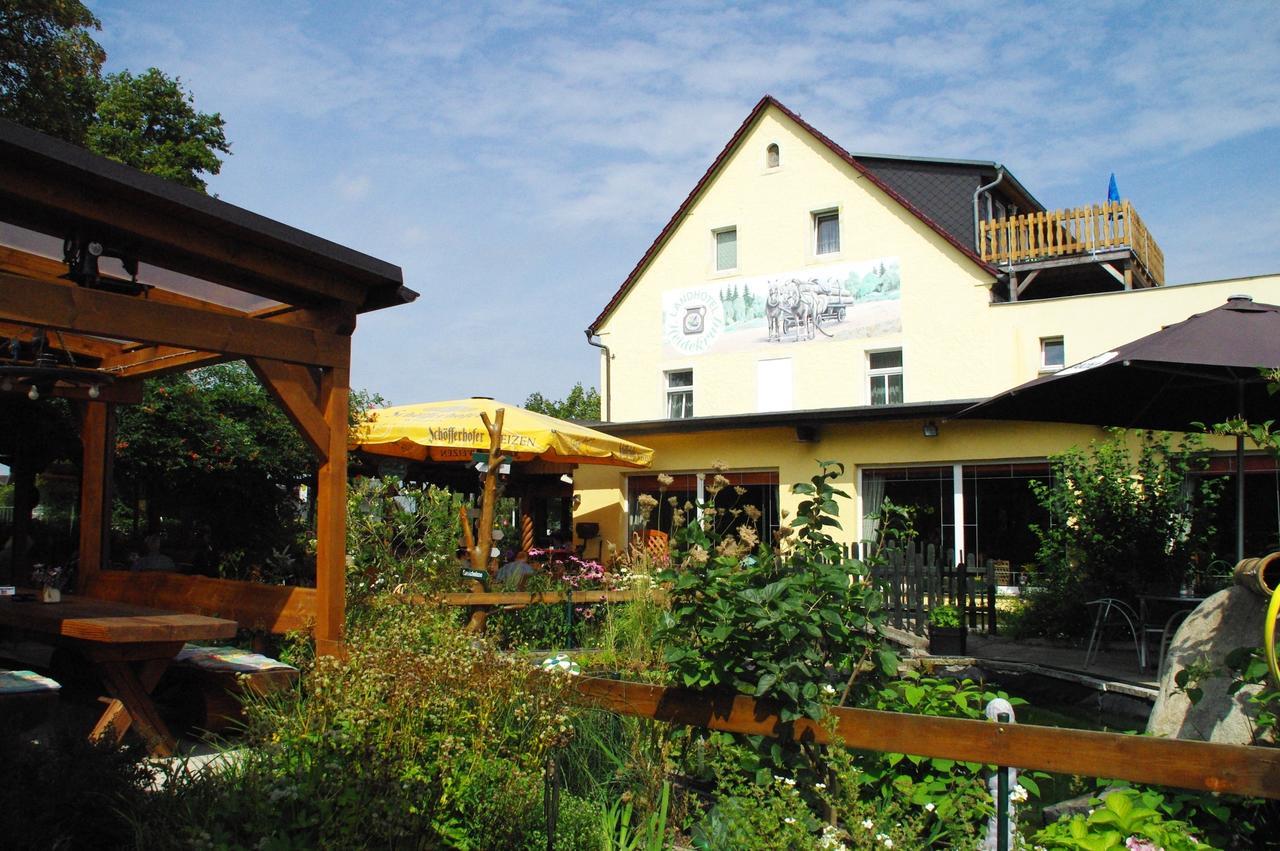 Landhotel Heidekrug Dohma Esterno foto