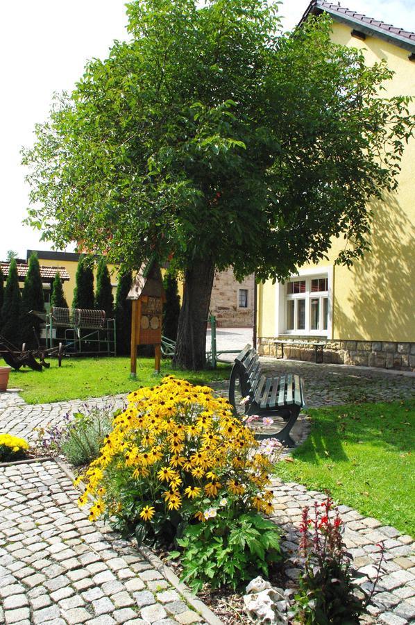 Landhotel Heidekrug Dohma Esterno foto