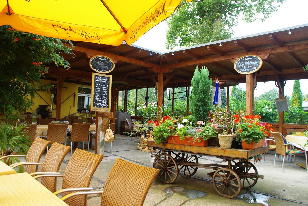 Landhotel Heidekrug Dohma Esterno foto