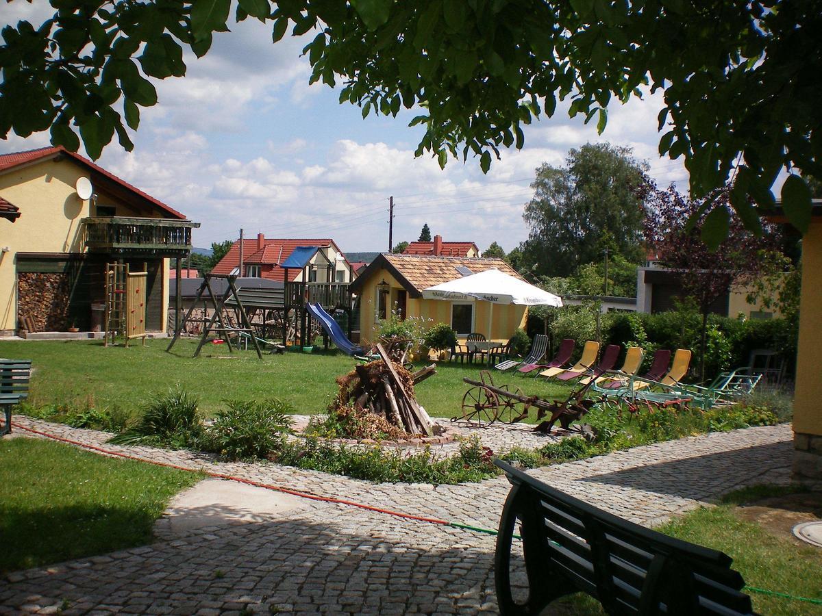 Landhotel Heidekrug Dohma Esterno foto